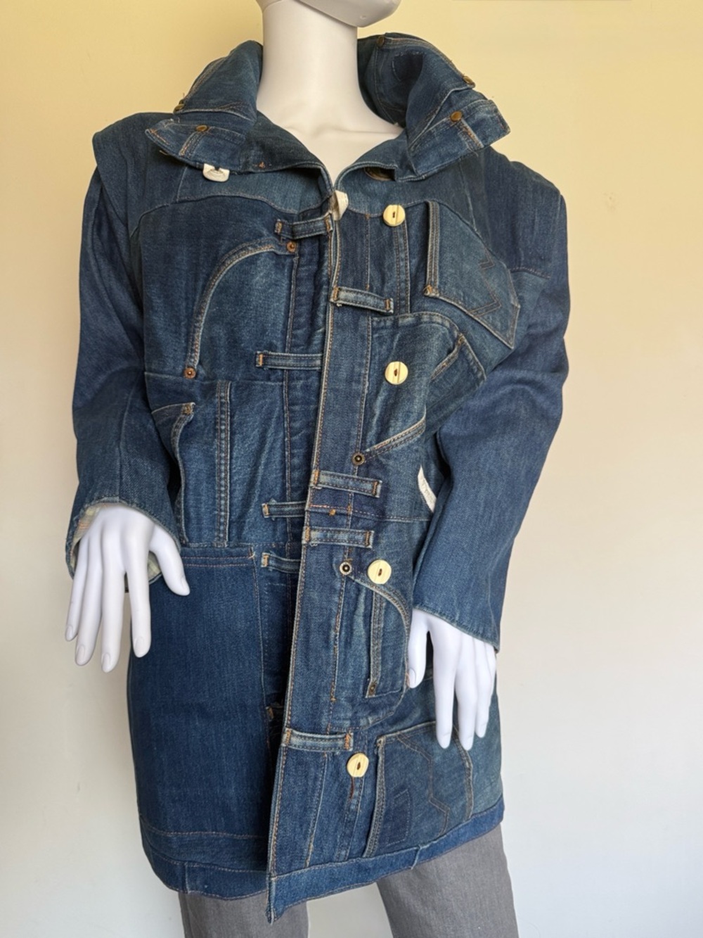 Y2K. HTF. Upcycled denim. NWOT